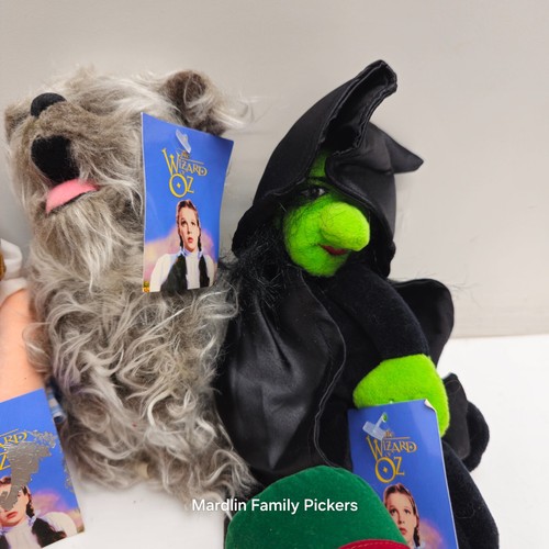Warner Bros. Wizard of Oz Plush Doll Figure Set Lot of 10 Vintage Beanie Toys - Picture 5 of 13