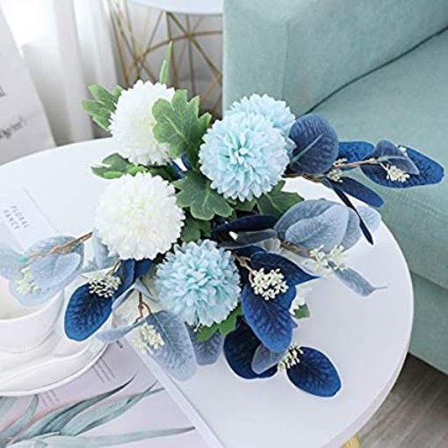 Artificial Flowers Vase Flower Arrangements Home Garden Party Wedding Decoration - Picture 5 of 5
