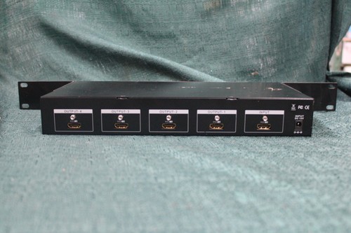 Atlona 1x4 HDMI Distribution Amplifier AT-HD-V14 w/ Brackets and Power Cord - Picture 6 of 12
