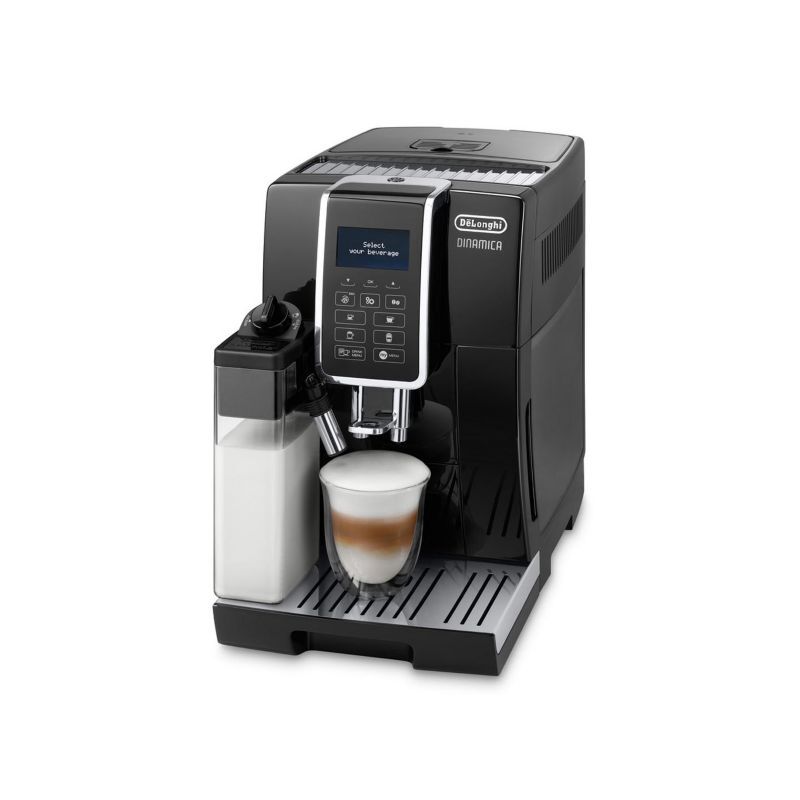 Кофеварка DeLonghi ECAM 350.55.B с динамическим приводом Schwarz