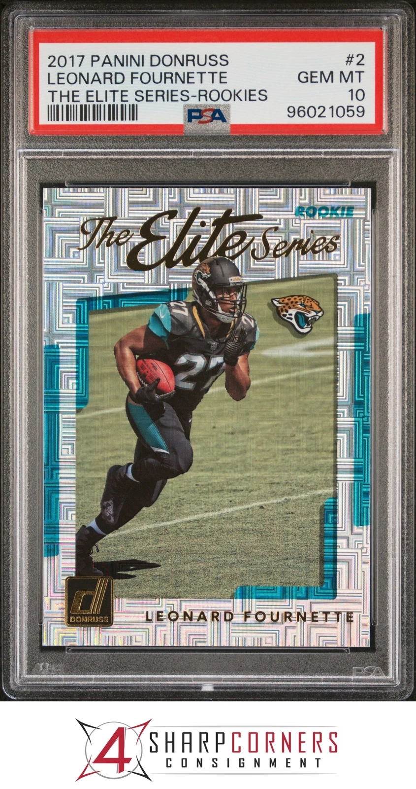 Leonard Fournette Panini Donruss the Elite Series #2 Rookies