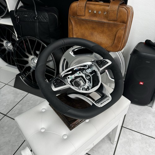 OEM Mercedes-Benz Amg Performance Steering Wheel E43 E63 E63S W213 C238 A2134604700 - Picture 8 of 14
