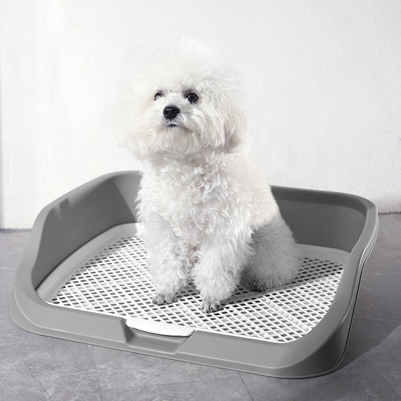 Large Dog Training Toilet Pad Indoor Cat Puppy Potty Loo Mat Tray  Splash-proof