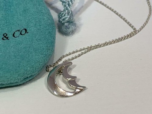 Tiffany \u0026 Co. Moon Pendant Necklace | eBay