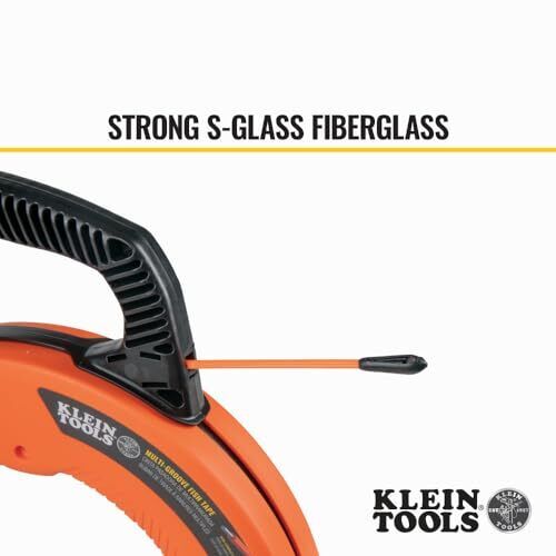 Klein Tools 56382 Multi-Nut nicht leitendes elektrisches Fischband, 50' x 3/16" - Bild 4 von 9