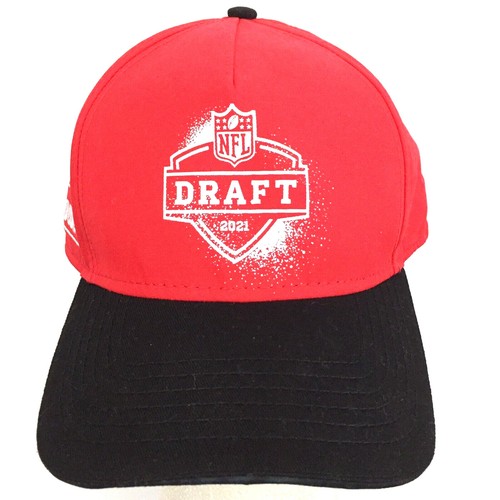 NFL Draft 2021 Hat Lowes Spell Out Script Logo Strap Back Football Dad Ball Cap - 第 1/12 張圖片