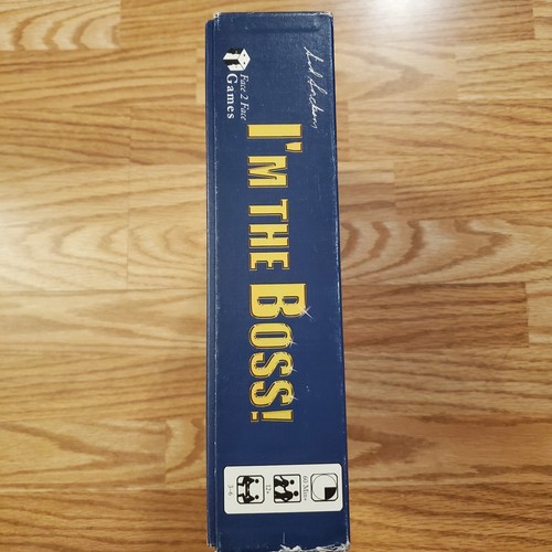 I'M THE BOSS, Rare Board Game Sid Sackson, Face 2 Face Games, Confirmed COMPLETE - Picture 7 of 10