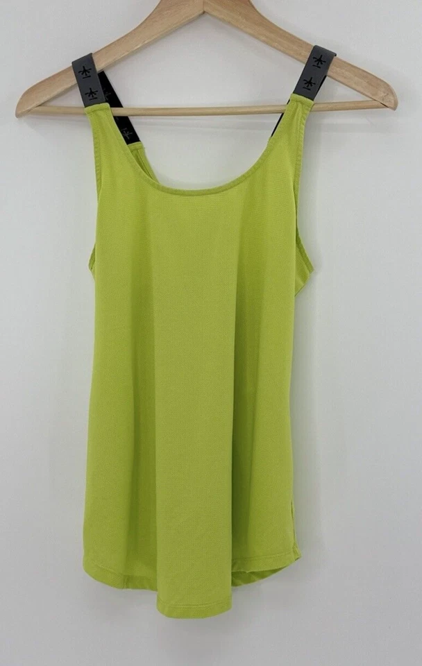 Camiseta sin mangas Soybu para mujer para correr entrenamiento amarillo neón/verde cruz talla M gimnasio Foto 2 de 4