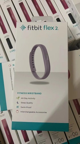 NEW Fitbit Flex 2 Health Activity Sleep Tracker Sports S & L Band Lavender Color - Picture 4 of 8