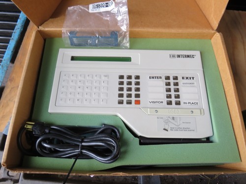 SCANNER BADGE INTERMEC MODELLO 9560 240V W530 9560D020101 Scanner codici a barre - Foto 6 di 10