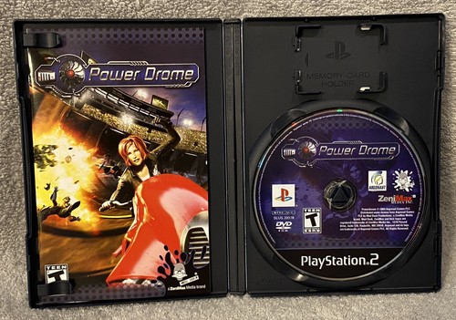 Power Drome (Sony Playstation 2, 2004) **TESTATO** Completo CIB PS2 - Foto 2 di 5