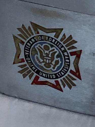 Accendino Zippo vintage 1990 Stati Uniti d'America veterani di guerre straniere in perfette condizioni - Foto 6 di 18