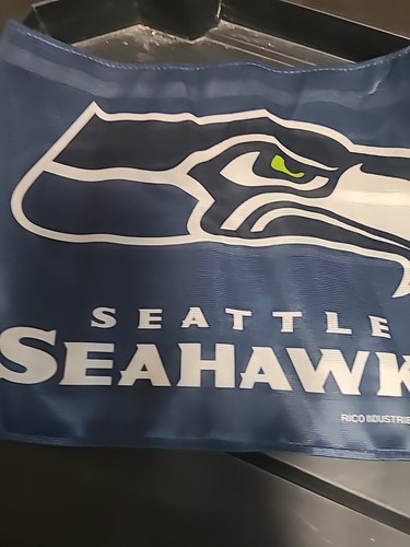 Seattle Seahawks Car Window Flag - Picture 9 of 10