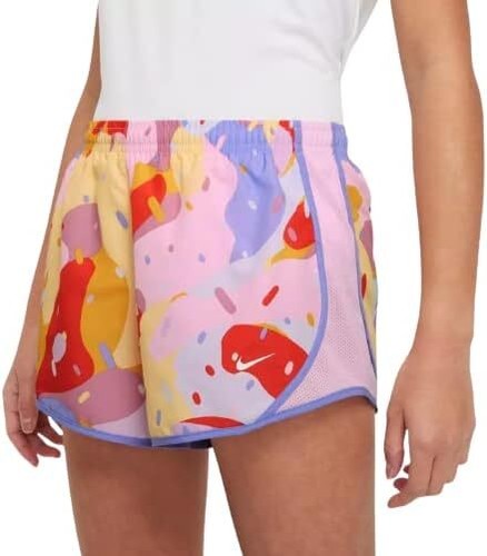 Nike Girls Dri-FIT Tempo Running Shorts Pink DQ9114-663 Size Large NWT - Picture 2 of 4
