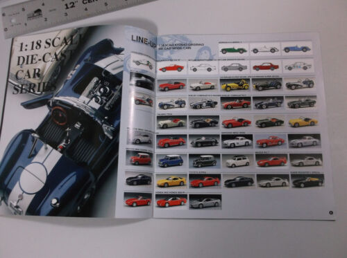 VINTAGE KYOSHO ORIGINAL DRUCKGUSS AUTO SERIE KATALOG 1:18 1:43 MASSSTAB * SEHR GUTER ZUSTAND* - Bild 3 von 8