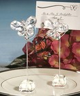Clear Butterfly Wedding/Party Table Place Card/Number/Name Holders Clips Quality