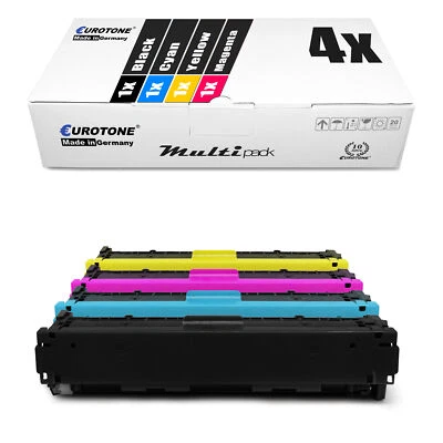EUROTONE 4x Toner f�r Canon ImageClass LBP 7110 cw, 731 CMYK