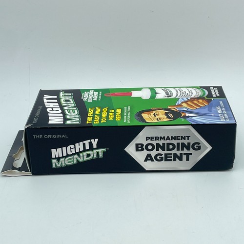 MIGHTY MENDIT Fabric Bonding Agent Hem Repair As Seen on TV Billy Mays 6oz NEW - Picture 8 of 8