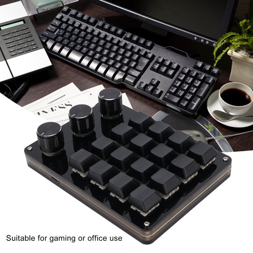 16 Taste 3 Tastatur Custom Macro Programmierbare Keypad Hot Swappable - Bild 22 von 24
