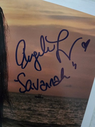 Angela Fong Autographed Signed 8x10" Photograph Model Sexy Portrait - Picture 3 of 5