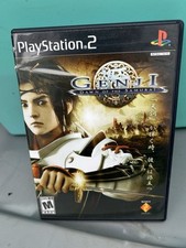 Genji: Dawn of the Samurai - PlayStation 2 PS2 +  Manual+ Reg Card -Complete CIB