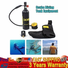 Mini Scuba Diving Tank Kit 1 L Oxygen Tank  Equipment Underwater Breath