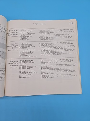 Lot of 5 Vintage Microwave Cookbooks Recipes Kenmore Amana Better Homes & Garden - Picture 18 of 24