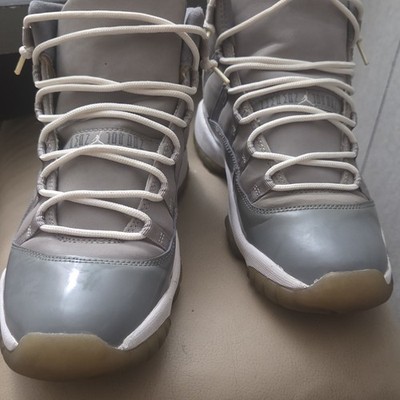 Jordan Air Jordan 11 Retro Cool Grey High Top Basketball Sneaker Gray White_7 GS