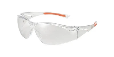 UNIVET Schutzbrille 513 EN 166, EN 170 FT K Bügel klar orange, Scheibe klar P...