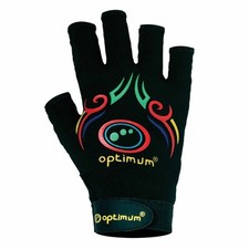 Optimum Stik Mits Rękawice do rugby plemienne czarne czerwone zielone rozmiar bardzo duże