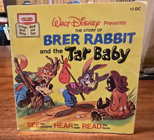 VTG 1977 The Story of Brer Rabbit and The Tar Baby Book (NO Cassette) USED Cond
