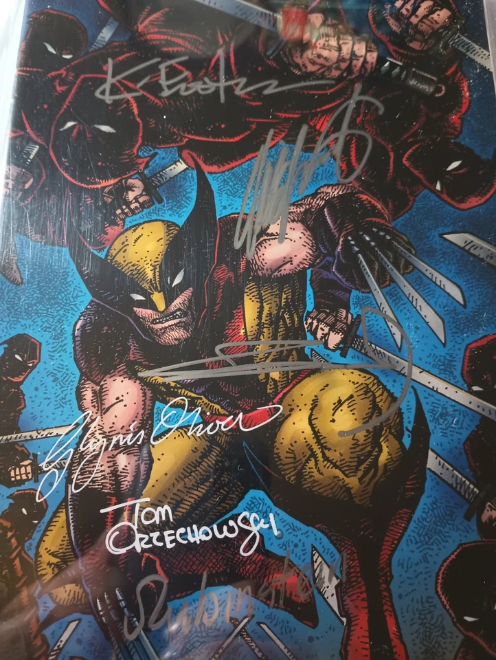 *6 x Signed* CGC 9.8 SS Wolverine #1 Facsimile Virgin Edition - Image 4 of 4