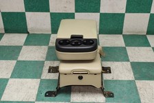 Dmg 07-13 Gm Truck Tan Black Leather Front Center Jump Seat W Cupholder Wty