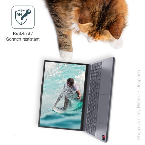 2x Protection écran pour Lenovo IdeaPad Slim 3x Verre Flexible Mat 9H dipos - Photo 3/7
