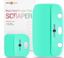 HTVRONT Vinyl Scraper - 2Pack Scraper Tools for Vinyl, Craft Weeder Vinyl Tool