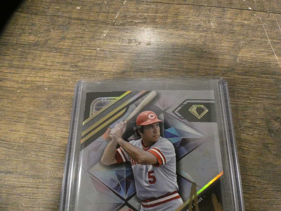 Jonny Bench 2025 Topps Diamond Icons autógrafo tinta dorada 15/15 Cincinnati Reds Foto 2 de 4