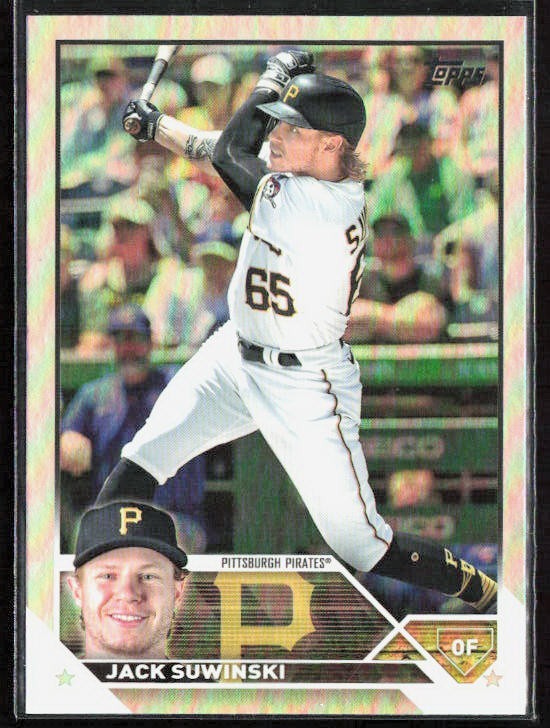 2023 Topps JACK SUWINSKI Rainbow Foil Card #288 Pittsburgh Pirates