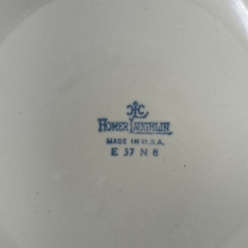 RARE!! Homer Laughlin Century Red Band Maxicana 9" Serving Bowl, see Descp. (180 - Picture 14 of 14