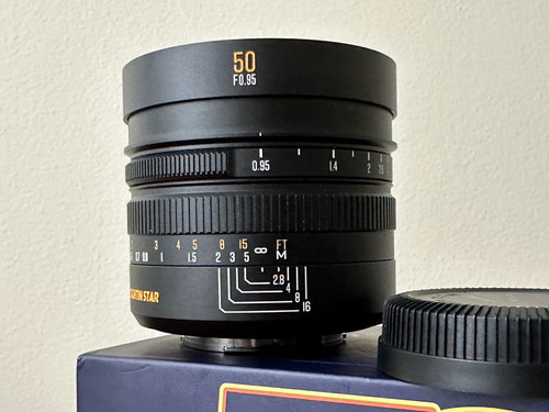 Brightin Star 50mm F0.95 APS-C Mirrorless Digital Portrait Lens . Sony-E Mount