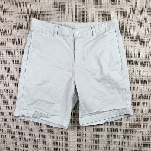 Adidas Golfshorts Herren 32x7,5 hellgrau Performance Sport Activewear Logo