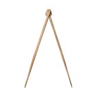 MUJI Acacia Foldable Tongs Approx. Length 22cm 83913205