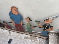 Popeye vintage Werbeschild 50 Jahre Luna Park...