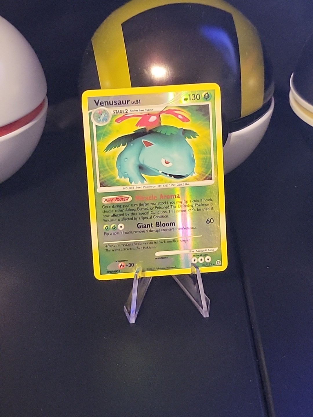 Venusaur 20/132 Secret Wonders Pokemon Card Reverse Holo Rare Lightly Played LP