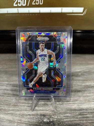 2021 Panini Prizm - #310 Franz Wagner RC - Cracked Ice