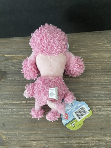 Bluey COCO POODLE PLUSH FRIENDS pink stuffed animal dog MOOSE TOYS Disney NEW - Picture 4 of 5