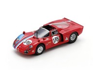 Alfa Romeo T33-2 Racing V.D.S. Targa Florio 1968 Pilette/SöOtemaker, Spark 1:43