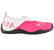 Image of Hot Tuna Children's Pull Tab Water Aqua Shoes Pink/White UK C10 (EU 28)