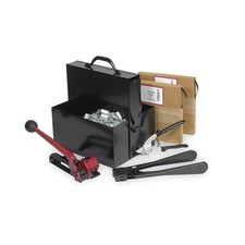 GRAINGER APPROVED 6LGE0 Steel Strapping Kit,High Tensile,5/8" 6LGE0