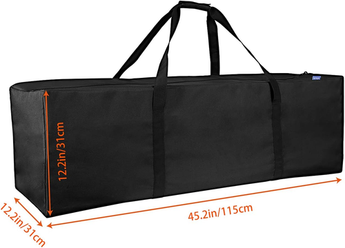 INFANZIA 45 Inch Duffel Travel Sports Equipment Bag, 2PCS Long Luggage Bag with - Picture 8 of 12