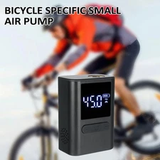 100PSI Electric Air Pump Portable Bicycle Rechargeable Compressor Tire Inflator